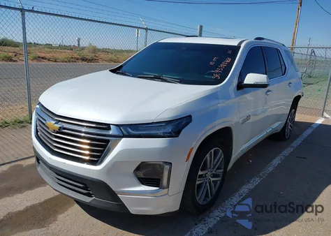 2022 Chevrolet Traverse Awd High Country from USA, damaged, VIN 1GNEVNKW3NJ175518